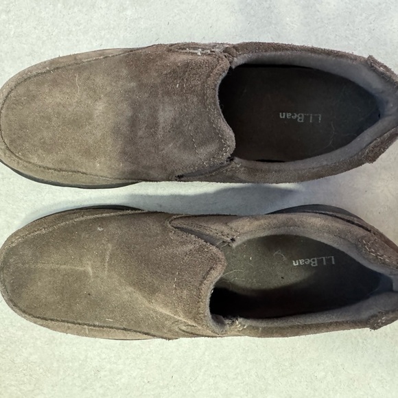 L.L. Bean Shoes - L.L. Bean Women’s Dark Brown Suede Slip-On Loafers